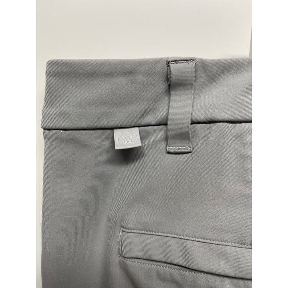 Lululemon Men's commission Pant Classic Warpstreme Grey size 42 - Picture 6 of 7